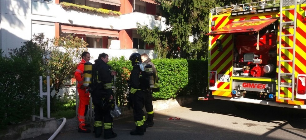 Foto: ildolomiti.it Paura in via Marighetto, principio di incendio in un appartamento